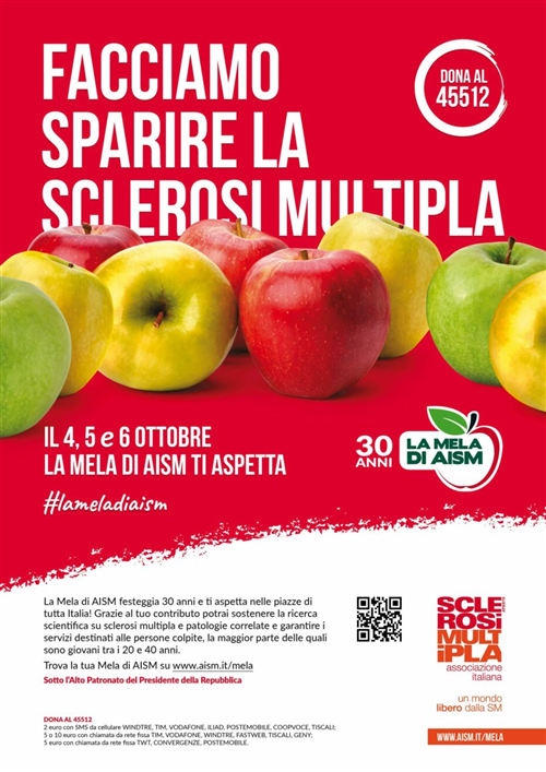 Le mele AISM...a Cerchiara di Calabria!