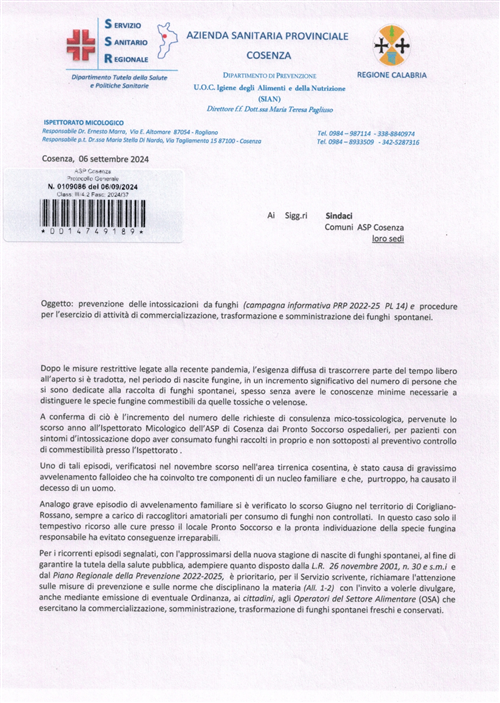 Avviso importante per i cittadini!