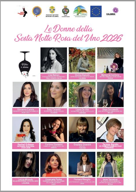 LA SESTA NOTTE ROSA DEL VINO passa da CERCHIARA DI CALABRIA!