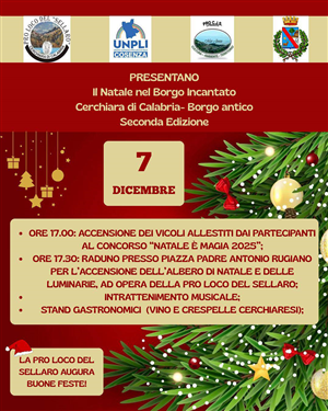 IL NATALE NEL BORGO INCANTATO a cura della Pro Loco del Sellaro
