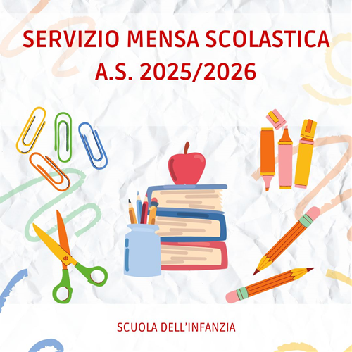 Mensa Scolastica - Scuola dell' Infanzia - A.S. 2025/2026